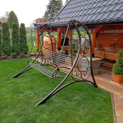 Luxury garden swing for relaxation and comfort – garden furniture