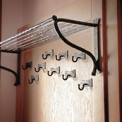 Wrought iron hangers -  furniture to entrance hall