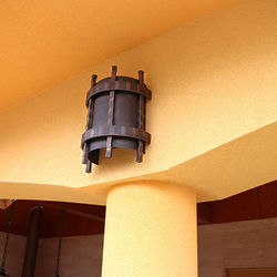 Exterior lampshade HISTORICAL – gentle side lighting of the terrace