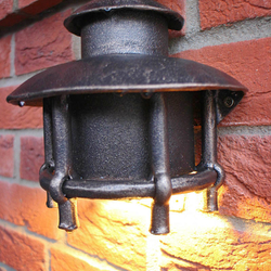 Outdoor lights - wrought iron lamps